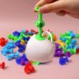 Bees Suction Cup Toy, Soft Building Blocks Pop Sucker,Small Throw Darts Set,Parent-child