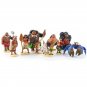 10pcs/set Figure Toys Tui Tala Heihei Pua Villager Tamatoa Dolls PVC Action