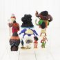 10pcs/Lot Princess Moana Figure Toys Maui Gramma Tala Tui Tamatoa Heihei Rooster Pua Pig Hawk Animal