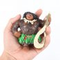 10pcs/set Cartoon Moana Princess Legend Vaiana Maui Chief Tui Tala Heihei Pua Action Figure Decor