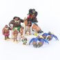 10pcs/set Cartoon Moana Princess Legend Vaiana Maui Chief Tui Tala Heihei Pua Action Figure Decor