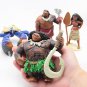 DISNEY Moana Princess Legend 10Pcs/set Quality Dolls Vaiana Maui Chief Tui Tala Heihei Pua Action