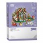 LOZ Windmill Farm House Garden Cow Animal Mini Street View DIY Town Farm Cabin Educational