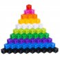 100Pcs/Set 2x2x2CM Square Cube Shape Building Blocks Educational Toys For Children Kids