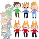 Cartoon Eddsworld Plush Toy Tord Edd Matt Toms Plushie Stuffed Doll Soft Anime Pillow Gift