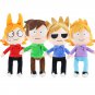 4pcs/lot Eddsworld Plushies Set Edd Tord Matt Tom Cartoon Plush Toy Stuffed Doll Soft Figures