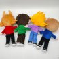 38cm New Red Tom Eddsworld Tord Anime Plush Cartoon Edd Doll Indoor Home Decoration Soft
