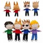 Youtube Hot Exclusive Tom Eddsworld Tord Anime Plush Cartoon Edd Doll Indoor Home Decoration