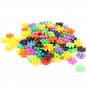 200Pcs Snow Flake Building Set 3D Maze Toy Construction Building Block Educational Gift