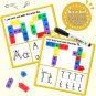 Math Cubes Activity Set Number Connecting Blocks Counting Toys