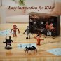 BuildMoc Mini Horror Game Doors Demo Villains Figures Building Block
