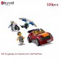 Moc City Compatible 60210 Sky Police Air Base Arrest Thief Building Block Cities Toys