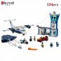Moc City Compatible 60210 Sky Police Air Base Arrest Thief Building Block Cities Toys