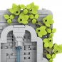 MOOXI City Fountain 255Pcs MOC Bricks Middle Ages Military Castle Fountain