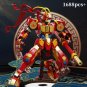 Monkey King Golden Mech Building Blocks MOC 80012 Journey to the West Wukong Robot Mecha