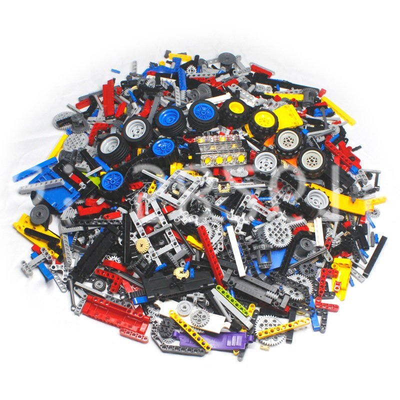 500Grams Random Bulk Parts Model City Creative Classic Building Block