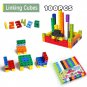 100Pcs/Set 2x2x2CM Square Cube Shape Building Blocks Educational Toys For Children Kids DIY
