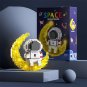 Cartoon LOVE Astronaut Micro Building Blocks Moon Spaceman Earth Figures Diamond Mini