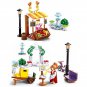 Sluban Village Girl Princess Friends Fruit Store Draw Park Building Blocks Kit Bricks Classic