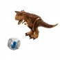 10926 Carnotaurus Gyrosphere Escape Velociraptor Model Building Blocks Dinosaur Gift Brick