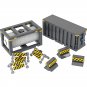 Military Base Building Blocks Supply Container Warning Fence Resource Box