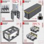 Military Base Building Blocks Supply Container Warning Fence Resource Box