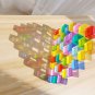 Acryliic Rainbow Blocks Cubes Gem Blocks Toys For Kids