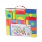 34/46PCS Hot Selling EVA Safe Children Building Wooden Brick Block Foam Construction Toy Kids