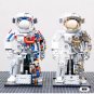 Creative Aerospace Spaceman Astronaut Building Block MOC Mechanical Exploring Astronaut Robot