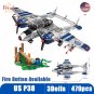 WW2 Military Germany Ju-88 Bombing Plane Building Blocks