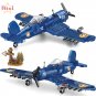 WW2 Military Germany Ju-88 Bombing Plane Building Blocks