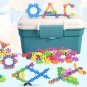 400 Pieces Plum Blossom Building Blocks Bricks STEM Toy Kids Montessori Educational Building