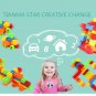 Kids Building Blocks Assembling Toys Assembles Particles Colorful Brick Toys