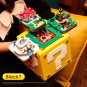 2064PCS 64 Question Mark Block Building Bricks Compatible With 71395 Game Props