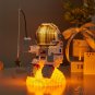 New Astronaut Building Blocks with Light Mini Micro Space Moon Satellite Diamond Block Bricks