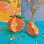 Bibilock City Fruit Model Avocado Apple Lemon Orange Micro Mini Building Blocks