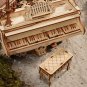 Robotime Rokr Magic Piano Mechanical Self-playing Music Box for Kids and Adults Building Block