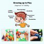 Marble Run Race Track Building Blocks Kids 3D Maze Ball Roll Toy