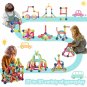 100Pcs Magnetic Building Blocks Toy Magnetic Construction Set Magnet Ball Sticks Rod Games