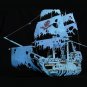 BuildMoc Pirate Boat Skull's Eye Schooner Ship Building Blocks Set Terrible Skeleton Sailboat Bricks