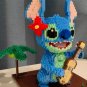 2882pcs+ 1044 Guitar Stitch Series Diamond Building Block Micro Lilo & Stitch Figure Cute 3D