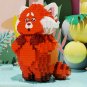 Turning Red Micro Building Blocks DIY Disney Mei Lesser Panda Model Diamond Brick Figures