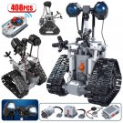 NEW 408PCS Creative Technical RC Robot Electric Building Blocks City