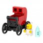 MOC4078 City Series 19Pcs MOC Blocks Baby Stroller Pram Compatible With Figures DIY Building Blocks