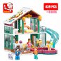 Sluban Friends Holiday Playground House Villa Hotel Touring Vehicle Apartament