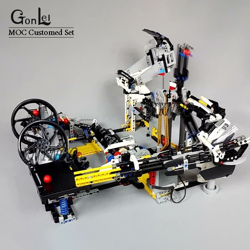 1797Pcs Technical GBC Dribbling Device Great Ball Contraption MOC Building Blocks