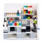 MOC4050 Compatible City Series Set Bricks MOC Hospital Pharmacy Laboratory Lab