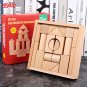 22pcs Building Blocks Beech Wooden Log Stacking Blocks with Box Montessori Toys