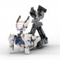 Angel Bunny Girl Mecha Mobile Suit Robot Building Block Toy