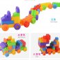 100Pcs/bag Children large particles plastic building blocks baby kindergarten early education DIY
